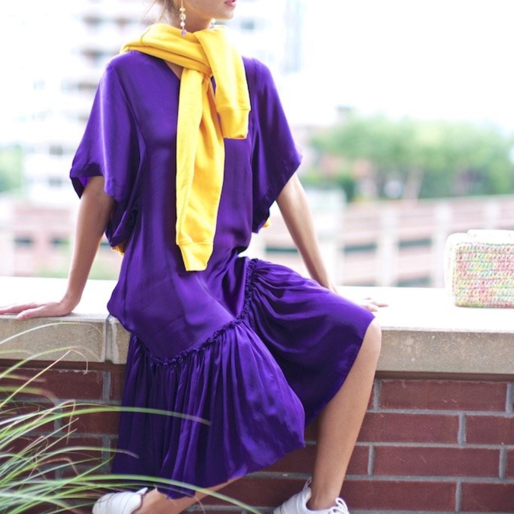 Rara Avis Violet Sundress